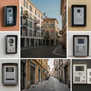 conversione citofono in videocitofono Comelit Zocca